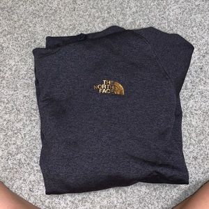 the Northface sweatshirt